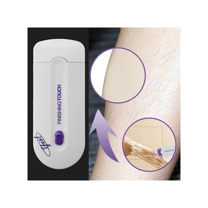 DEPILADORA YES PROFECIONAL RECARGABLE MORADA