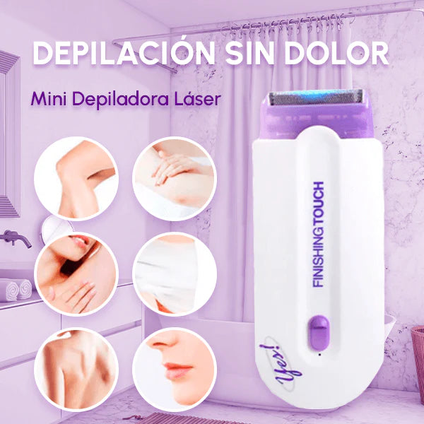 DEPILADORA YES PROFECIONAL RECARGABLE MORADA