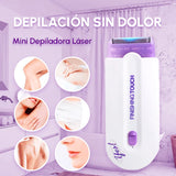 DEPILADORA YES PROFECIONAL RECARGABLE MORADA